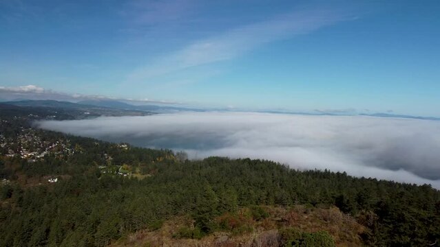 ocean clouds mountain high