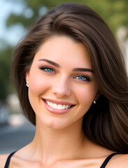 Fototapeta premium portrait of a woman