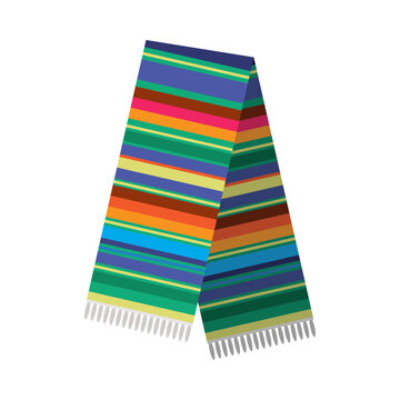 mexico sarape scarf