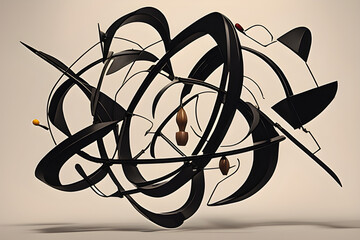 abstract design element, Generate AI