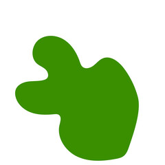 Autumn colors abstract shapes vector