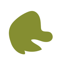 Autumn colors abstract shapes vector