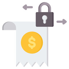 Payment Receipt Flat Icon