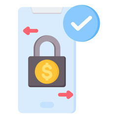 Payment Confirmation Flat Icon