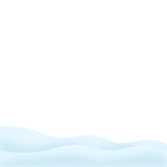 Snow Pile Illustration