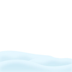 Snow Pile Illustration