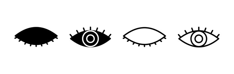 Eye icon. Look and Vision icon. Eye vector icon