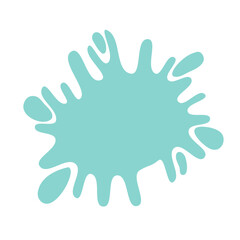 Obraz premium Splash Shape Vector 