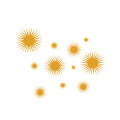 sparkling star vector 