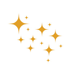 sparkling star vector 
