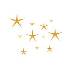 sparkling star vector 