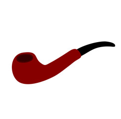 smoking pipe vector