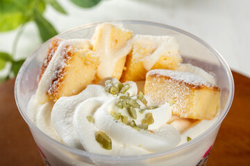 クリ－ムチーズのパフェ