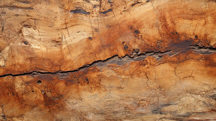 Naklejka premium Wooden textures background of cracked tree