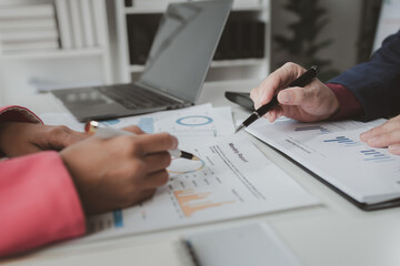 Joint planning meetings of employees and executives, setting up work systems and creating flowcharts to set strategies for developing the organization to grow. Brainstorming ideas for event planning.