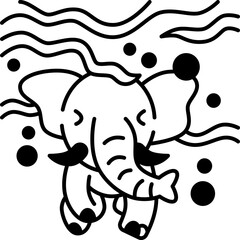 swimming  icon