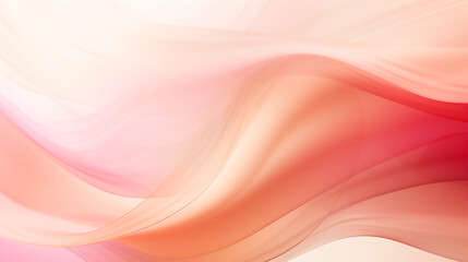 abstract wavy blurred beige and pink background design