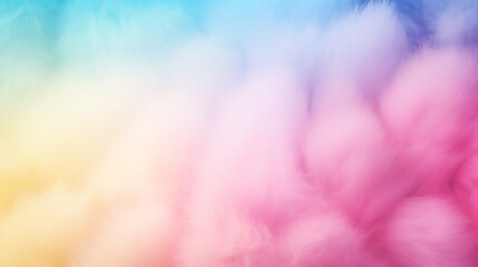 fuzzy pink blue yellow background gradient spring background