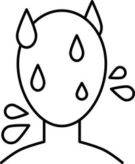 sweat  icon