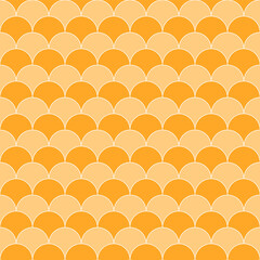 Orange fish scales pattern. fish scales pattern. fish scales seamless pattern. Decorative elements, clothing, paper wrapping, bathroom tiles, wall tiles, backdrop, background.