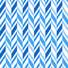 Blue shade herringbone pattern. Herringbone vector pattern. Seamless geometric pattern for clothing, wrapping paper, backdrop, background, gift card.