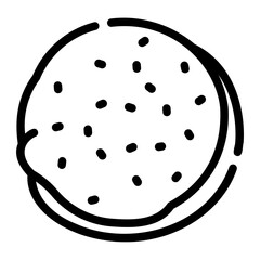 bagle Line Icon