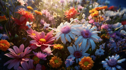 Fototapeta na wymiar Beautiful flowers