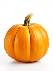 Pumpkin Studio Shot Isolated on Clear Background, Food Photography, Generative AI