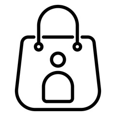 Customer icon, line icon style