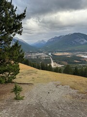 Vermillion ponds near Banff in Alberta