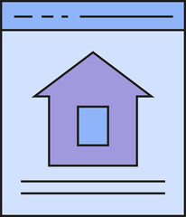 Home Rent Online Icon
