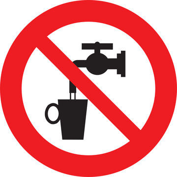 prohibido, agua no potable, no beba esta agua, agua, atenci&oacute;n, precauci&oacute;n, prohibited, non-drinking water, do not drink this water, water, attention, caution 