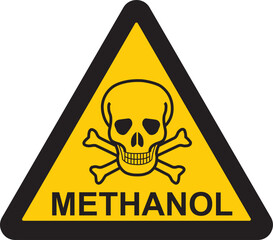 Obraz premium gas metanol, incoloro, inflamable, toxico, material combustible, precaución, señal, símbolo, methanol gas, colorless, colorless, flammable, toxic, combustible material, caution, signal, symbol