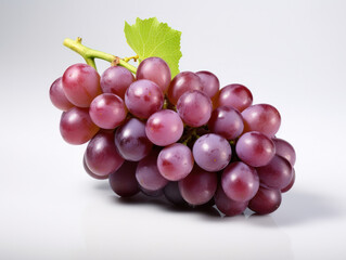 Fototapeta premium Grapes Studio Shot Isolated on Clear Background, Food Photography, Generative AI