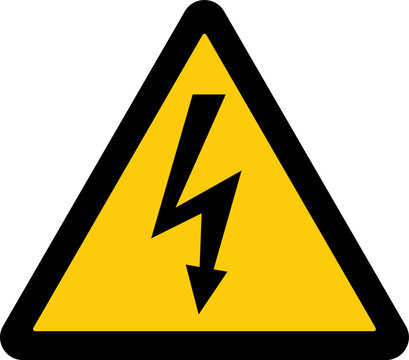 se&ntilde;al precauci&oacute;n, riesgo el&eacute;ctrico, alto voltaje, caution sign, electrical hazard, high voltage
