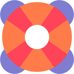 Obraz premium lifebuoy vector icon for download.svg