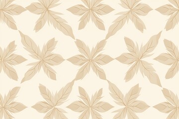 Beige Color Fashion: Simple Decorative Patterns for a Chic and Minimalist Look, generative AI