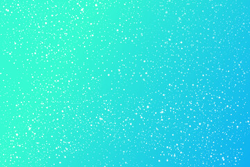 Blue Green Sky Space Sea Ocean Snowy Christmas Background Starry Stars Night Texture Gradient Wallpaper Illustration Atmosphere for Text Holiday Winter Celebration
