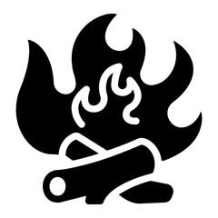 campfire Solid icon