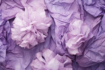 Lavender Color Palette with Crumpled Paper Texture: A Refreshing and Textured Visual Delight, generative AI