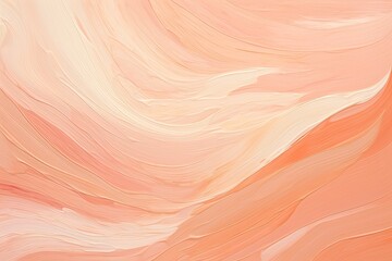 Peach Color Abstract Art Background: Captivating Colors for a Radiant Display, generative AI