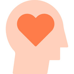 Heart vector line icon .svg