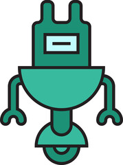 Smart Robot Icon
