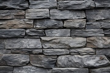 Slate Gray Color: Captivating Weathered Rock Texture for Stunning Visuals, generative AI