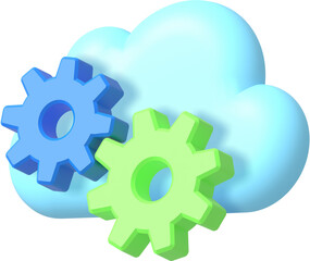 SaaS 3D Icon Illustration