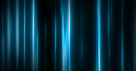 Abstract futuristic background blue flying energy hi-tech magic glowing bright lines