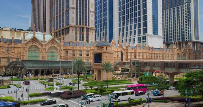Macau city downtown in Taipa