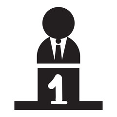 Business success icon