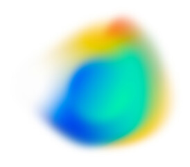 abstract colorful light leak overlay