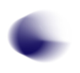 blue gradient light isolated element